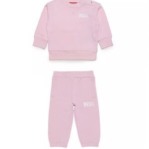 Diesel Kids Light Pink Joggers